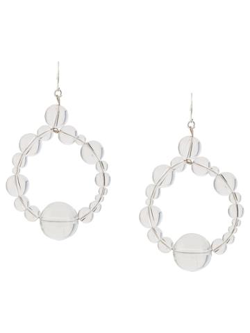 Susan Fang Bubble Ring Earrings - White