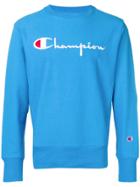 Champion Logo Sweater - Blue