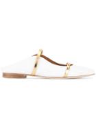 Malone Souliers Pointed Sandals - White