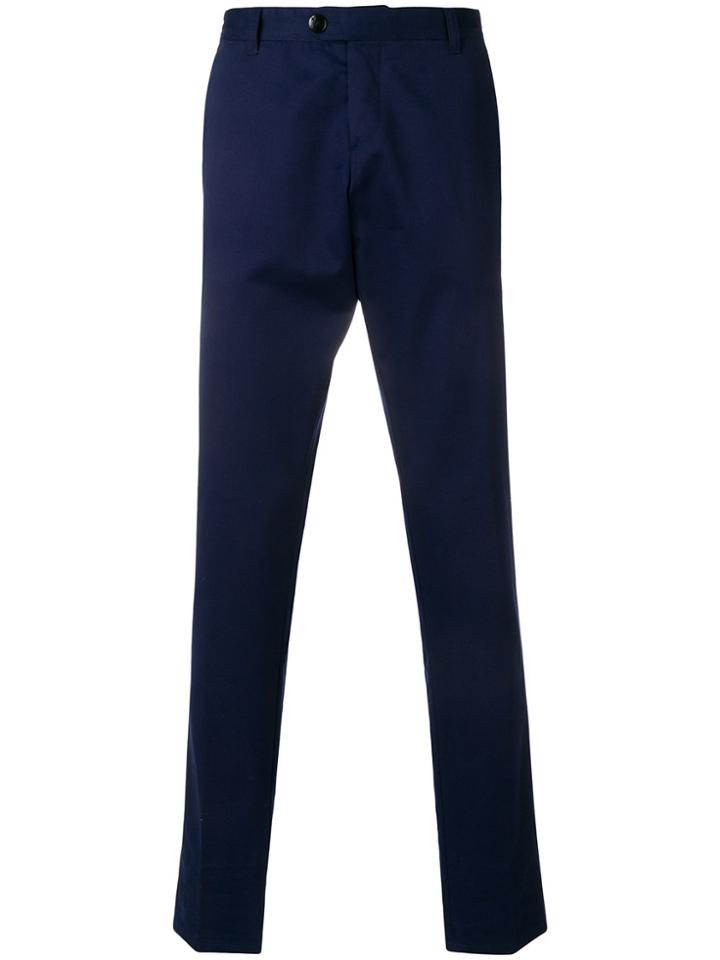 Jijibaba Classic Chino Trousers - Blue