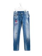 Diesel Kids 'krooley' Jeans, Girl's, Size: 12 Yrs, Blue