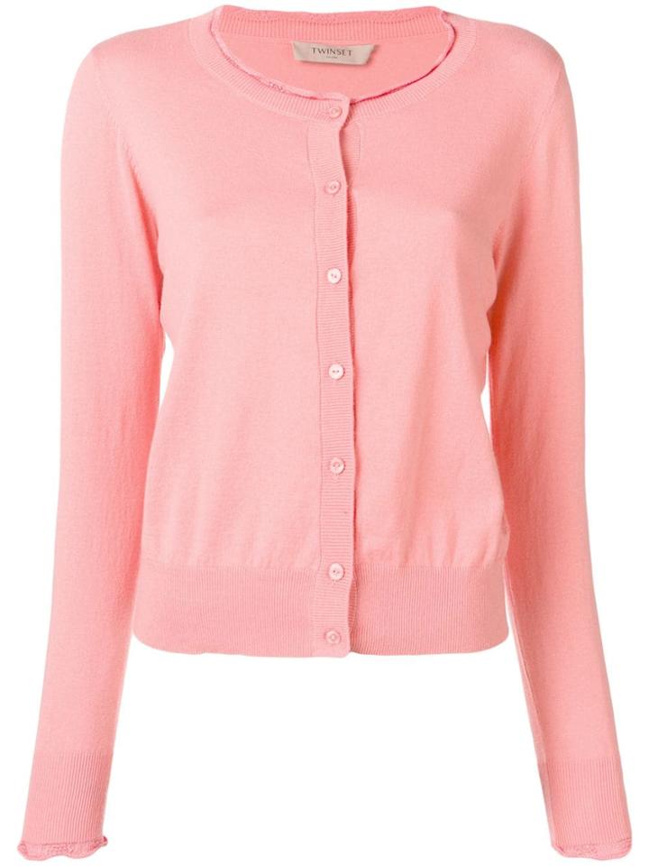 Twin-set Scalloped Cardigan - Pink