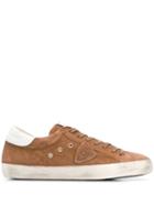 Philippe Model Side Logo Sneakers - Brown