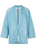 Monkey Time Denim Kimono Jacket - Blue