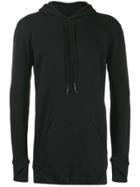 11 By Boris Bidjan Saberi Logo Slim Fit Hoodie - Black