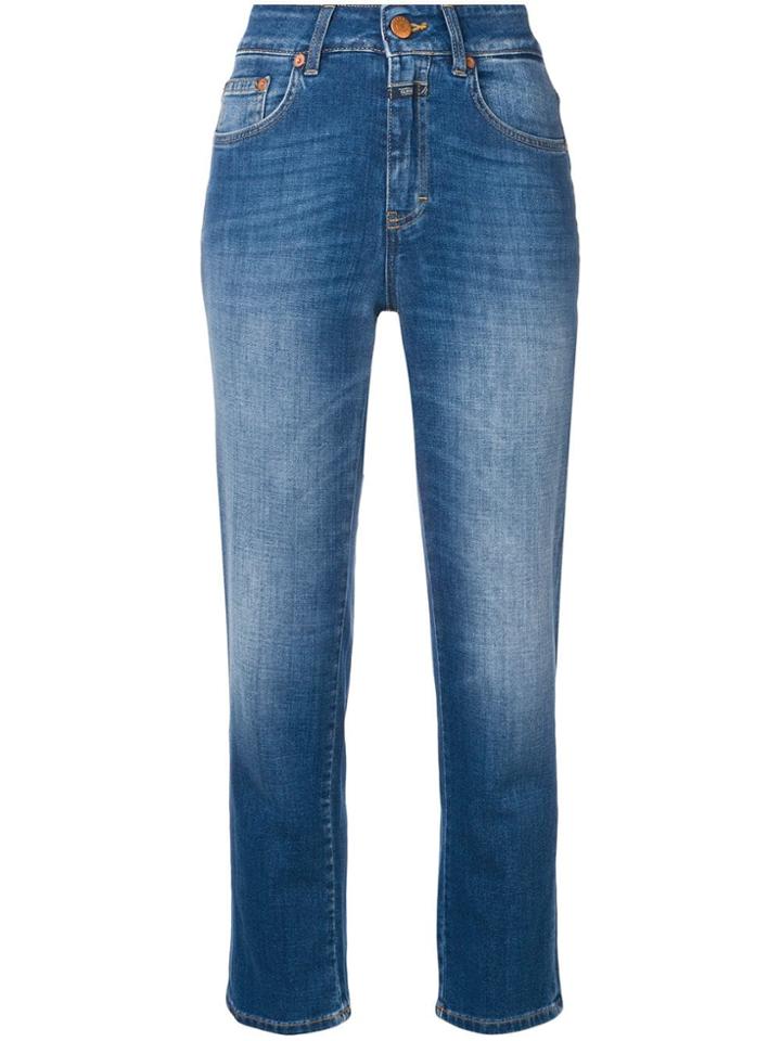 Closed Slim Fit Cropped Jeans - Blue
