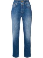 Closed Slim Fit Cropped Jeans - Blue