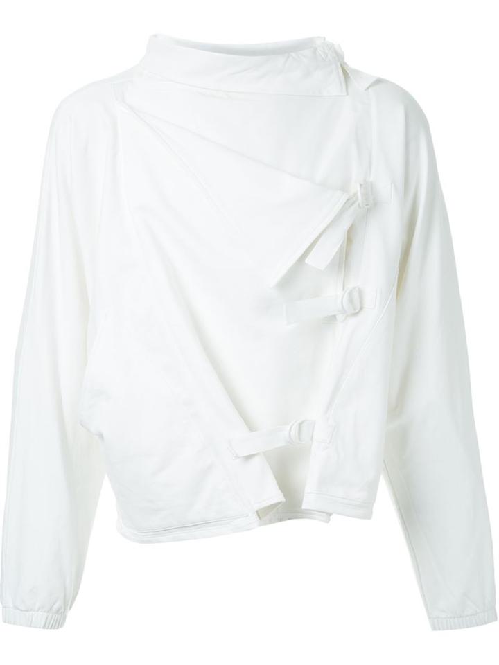 J.w.anderson Draped Front Buckled Jacket