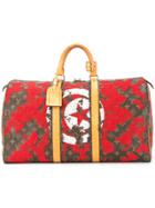 Jay Ahr Tunisia Flag Vintage Louis Vuitton Keepall - Brown