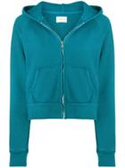 Simon Miller Cropped Zipped Jacket - Blue