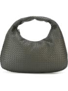 Outsource Images Woven Leather Tote, Women's, Grey