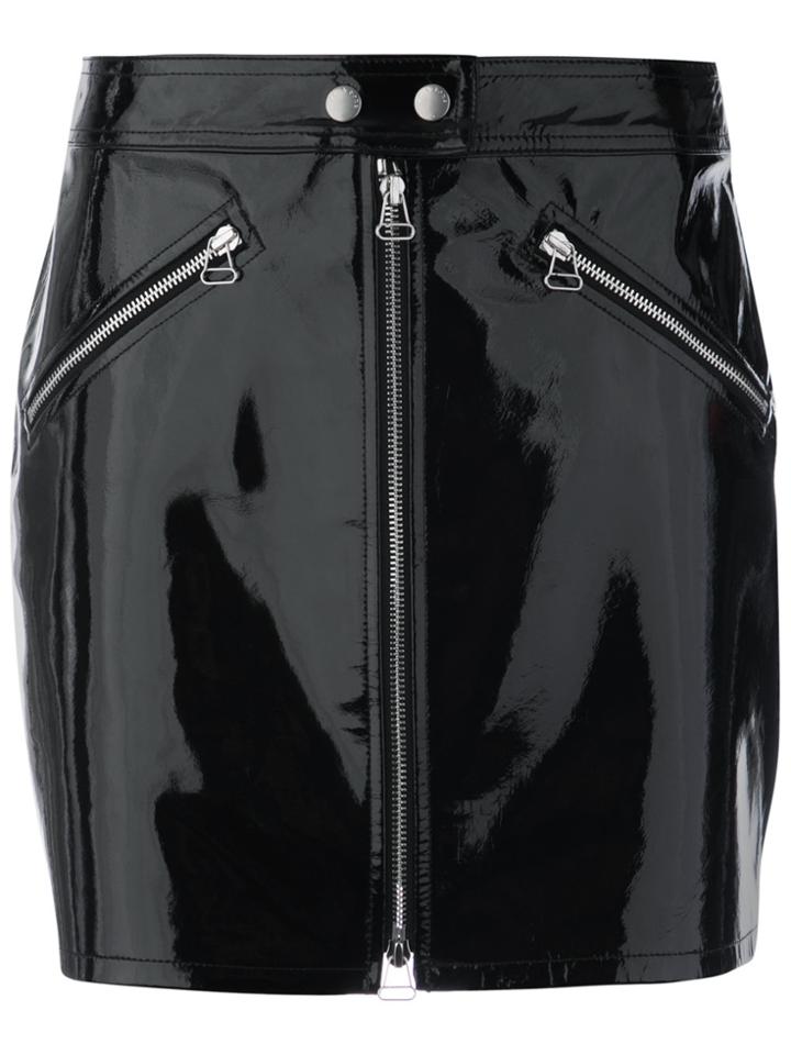 Rag & Bone Racer Skirt - Black