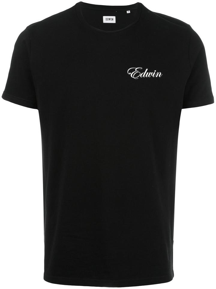 Edwin So Far So Good T-shirt, Men's, Size: Small, Black, Cotton