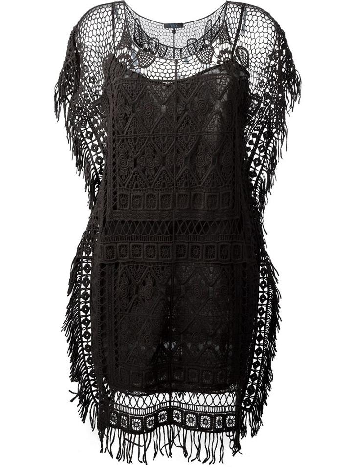 Twin-set Jeans Crochet Layer Dress