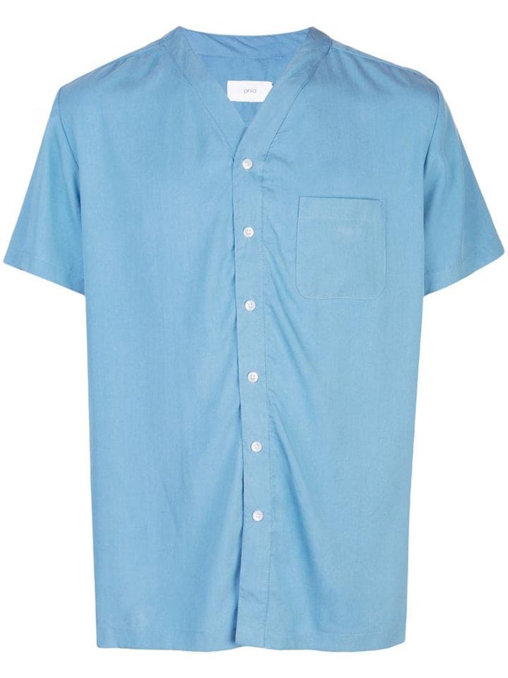 Onia Luca V-neck Shirt - Blue
