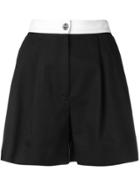 Dolce & Gabbana High Waist Shorts - Black