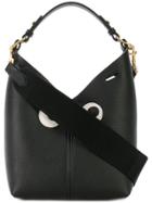 Anya Hindmarch Eyes Patches Shoulder Bag - Black