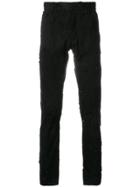 Ann Demeulemeester Distressed Skinny Jeans - Black