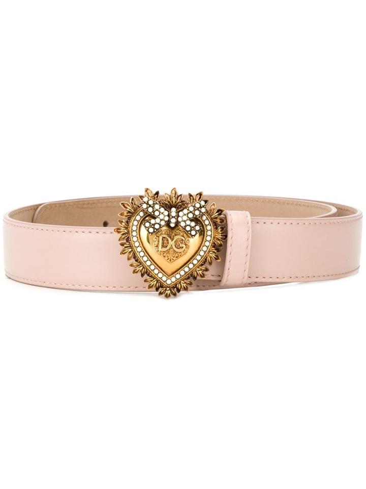 Dolce & Gabbana Devotion Belt - Pink
