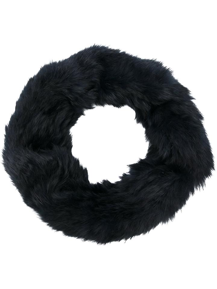 Yves Salomon Four Lapin Snood - Black