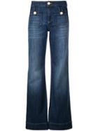 L'autre Chose High-waist Flared Jeans - Blue