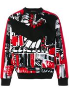 Alexander Mcqueen Badge Applique Sweatshirt - Black