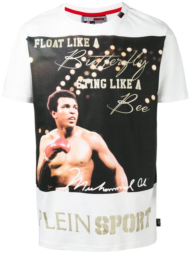 Plein Sport Bee T-shirt, Men's, Size: Xxl, White, Cotton