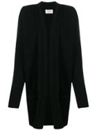 Snobby Sheep Ribbed Hem Cardigan - Black