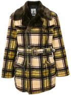 Jean Paul Gaultier Vintage Plaid Corduroy Coat - Green