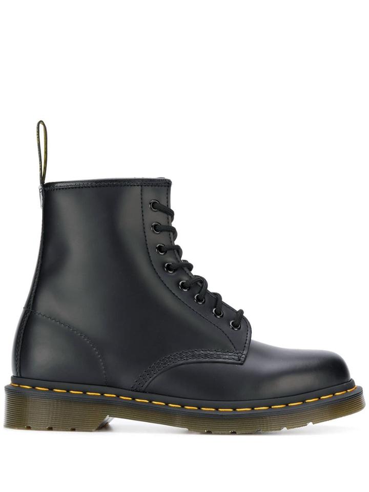Dr. Martens Classic Logo Pull Boots - Black