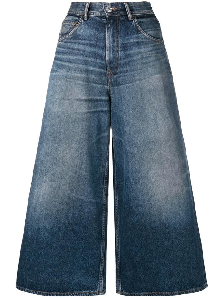 Haikure Wide Leg Jeans - Blue