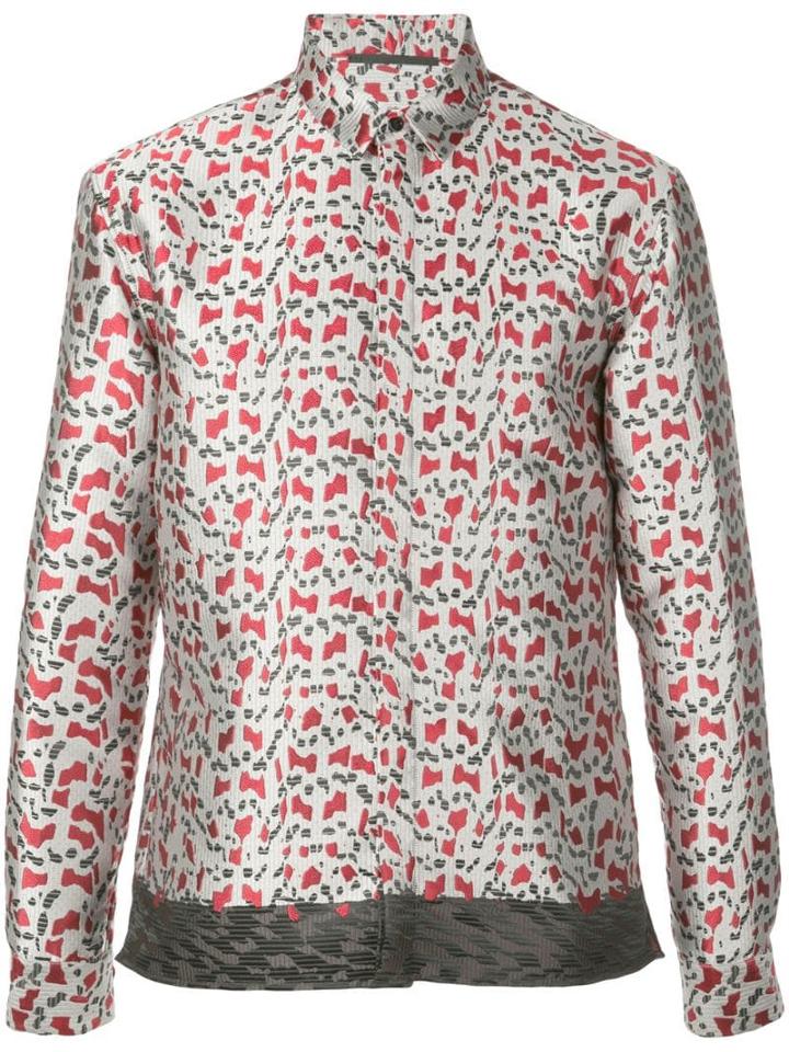 Haider Ackermann Printed Shirt - Silver