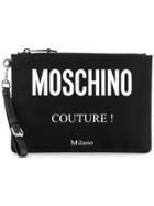 Moschino 'moschino Couture!' Clutch - Black