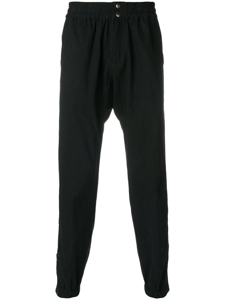 Not Guilty Homme Elastic Track Pants - Black