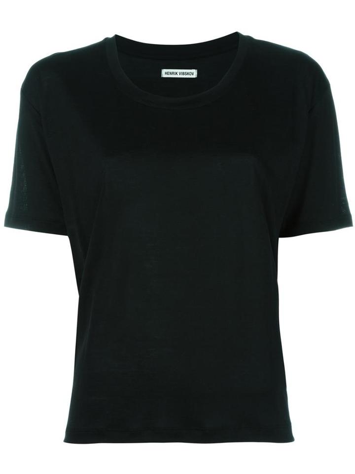 Henrik Vibskov 'flash' T-shirt, Size: Medium, Black, Tencel