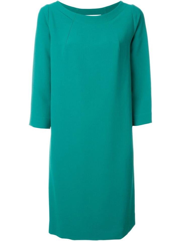 Gianluca Capannolo Vanessa Dress, Women's, Size: 40, Green, Acetate/viscose