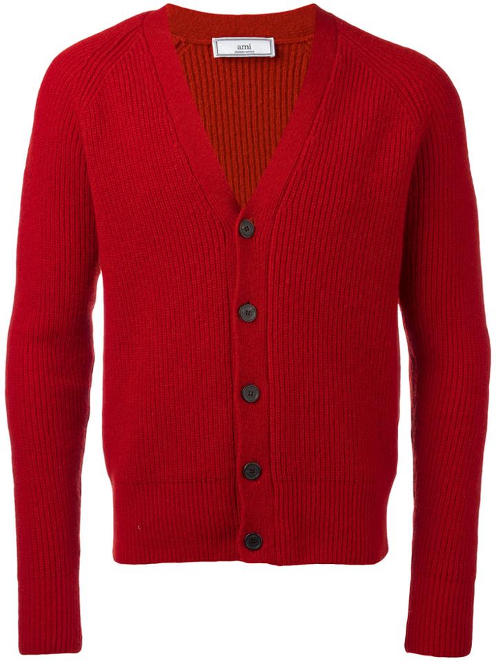 Dsquared2 Oversized Button Cardigan - Yellow & Orange