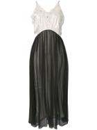 Prada Lace-embellished Slip Dress - Black