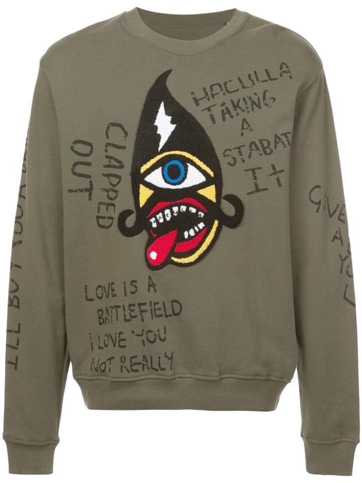Haculla Nyc Drama Sweatshirt - Green