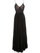 Jason Wu Collection Spaghetti Strap Ribbed Dress - Black