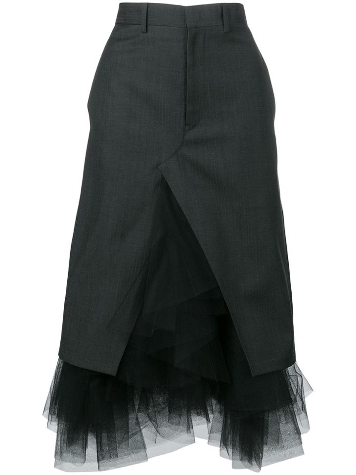 Junya Watanabe Tool Tailored Skirt - Grey