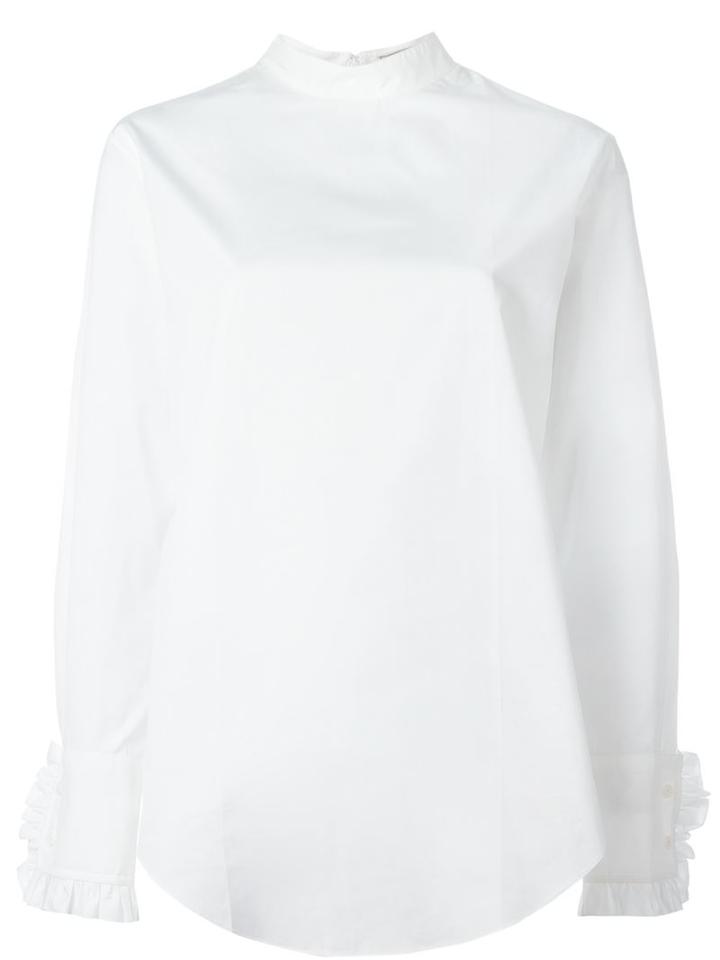 Nina Ricci Ruffled Cuff Blouse