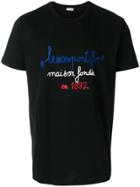 Le Coq Sportif Tricolour 1882 T-shirt - Black