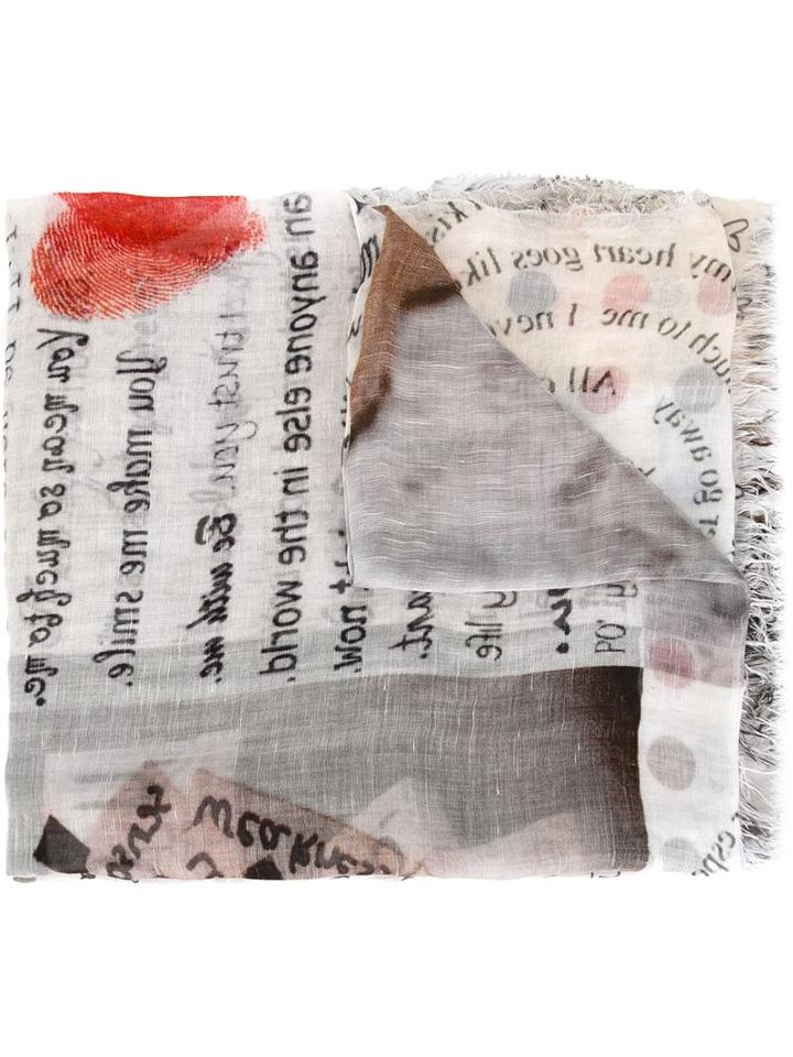 Faliero Sarti 'passion' Scarf