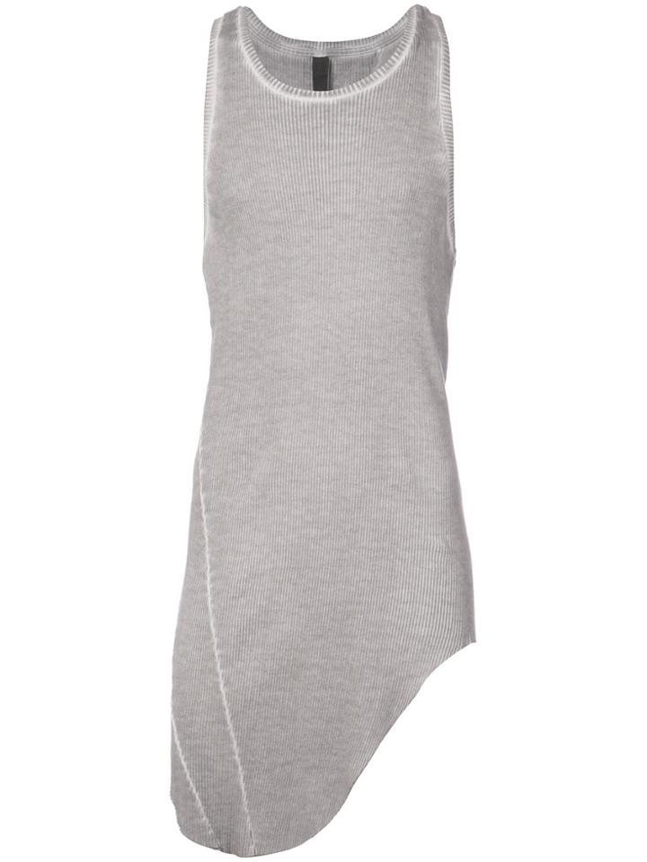 Army Of Me Longline Vest - Grey