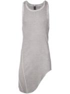 Army Of Me Longline Vest - Grey