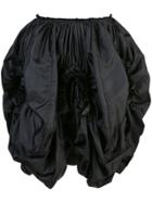 Comme Des Garçons High-waist Ruffled Skirt - Black