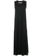 Raquel Allegra - Sleeveless Drama Maxi Dress - Women - Cotton/polyester - 2, Black, Cotton/polyester