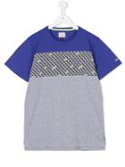 Armani Junior Digital Print T-shirt, Boy's, Size: 16 Yrs, Blue