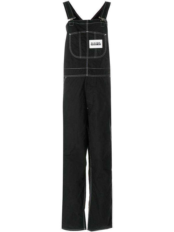 Napa By Martine Rose Adjustable Strap Dungarees - Black